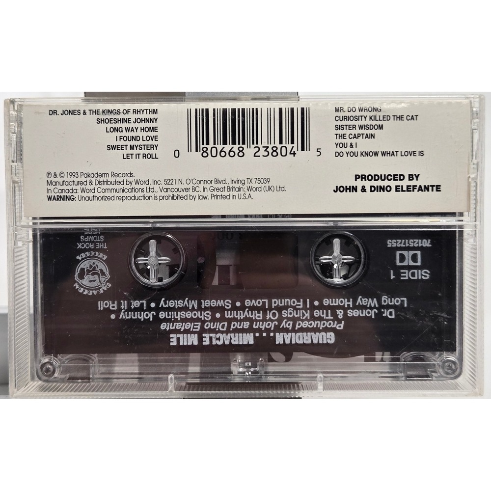 Guardian Miracle Mile Cassette Tape‎ Christian Rock Album 1993 Vintage - Picture 2 of 5